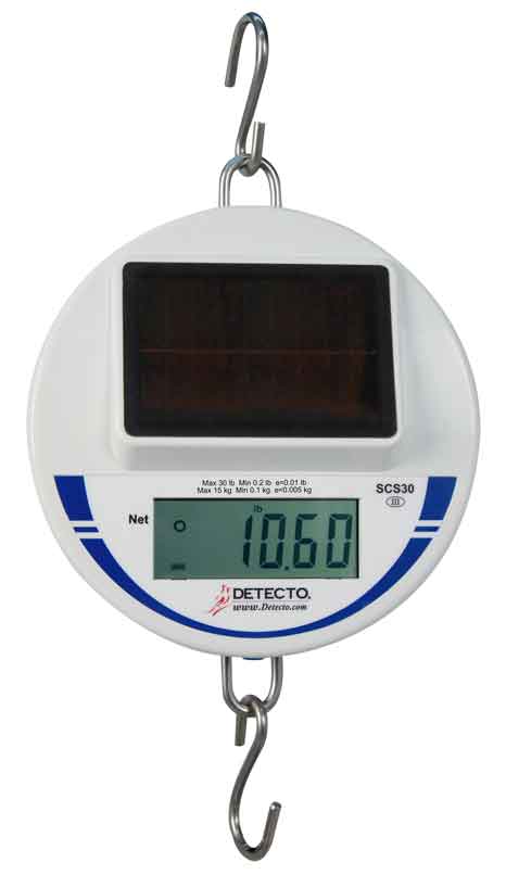 Detecto Scale DR150 150 Lb. 12 x 12 Electronic Receiving Scale